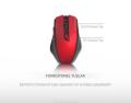 EVEREST Kablosuz 2.4GHz Optik Kırmızı Mouse SMW-777-K