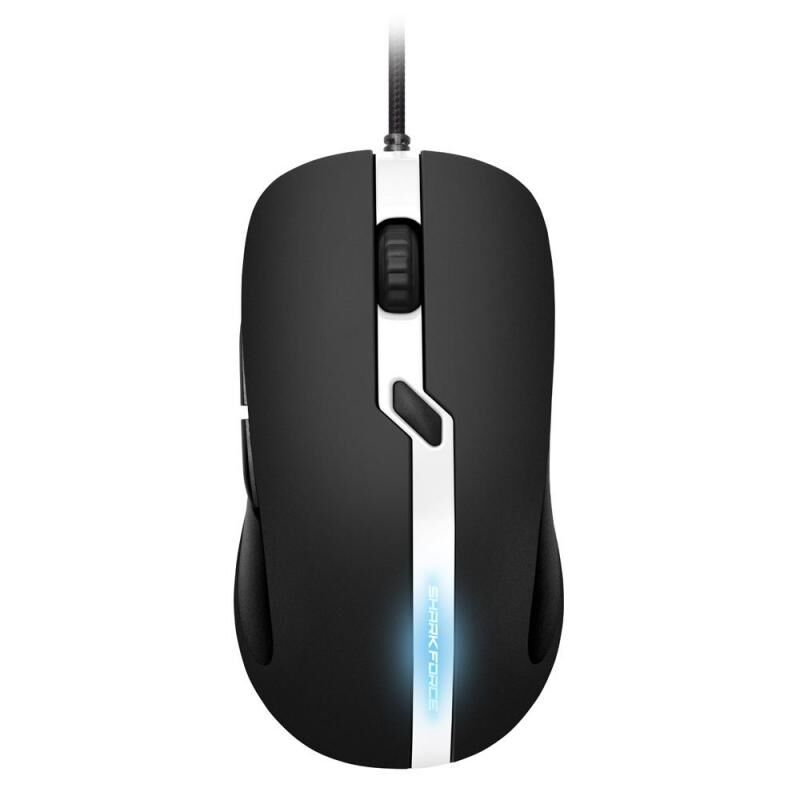 SHARKOON SHARKFORCEPRO-WHIT Yüksek hassasiyet,Eşsiz tasarım Optik Mouse