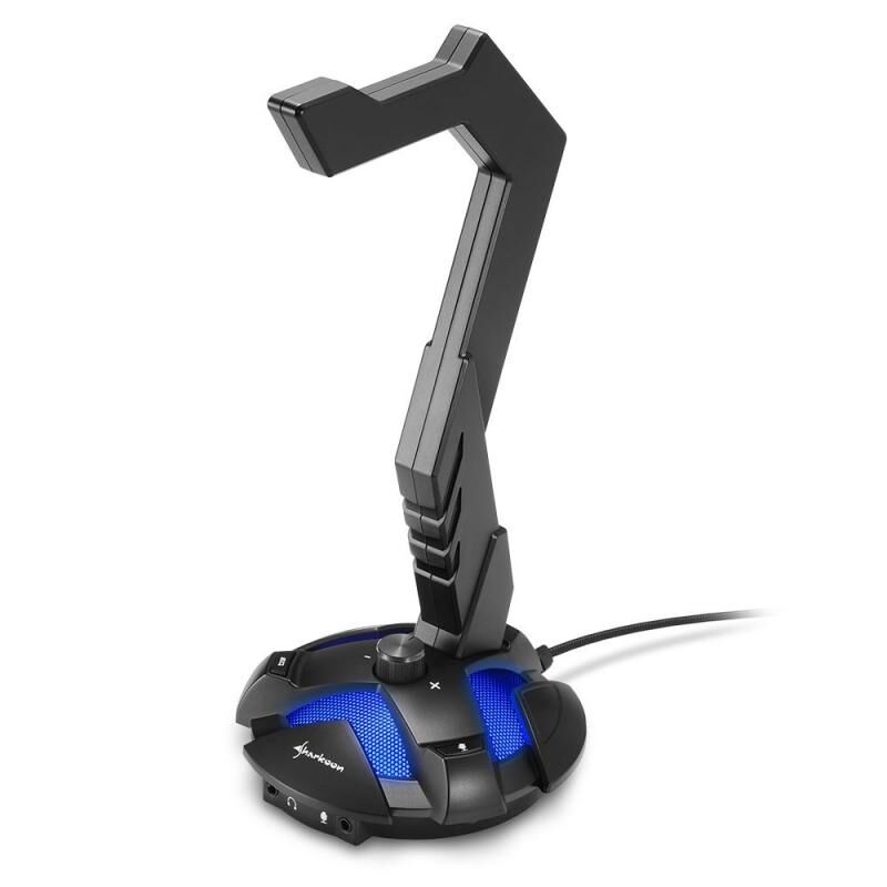 SHARKOON Kulaklık Standı dahil. USB Ses Kartı X-REST-7-1