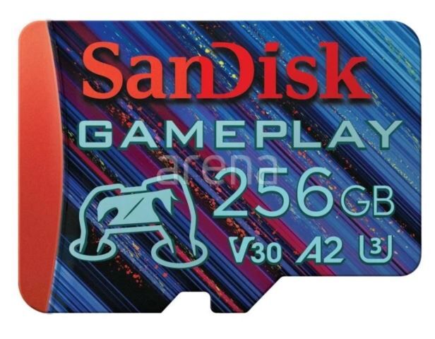 SANDISK SDSQXAV-256G-GN6XN 256GB Gameplay SDXC UHS-I 190MB/s MicroSD CARD