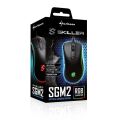 SHARKOON SKILLER-SGM2 Yüksek hassasiyet,Eşsiz tasarım Optik Mouse