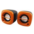 FLAXES FLX-024T USB 6W 3Wx2 1+1 Siyah Turuncu Hoparlör