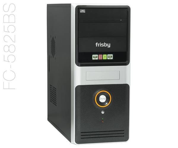 FRISBY 300W Powerlı Penceresiz Midi Tower Siyah Kasa FC-5825BS-300