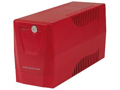 MEDIACOM Line-Intractive 400VA 5-12 Dk 1x7AH Akülü UPS M-UPS400R