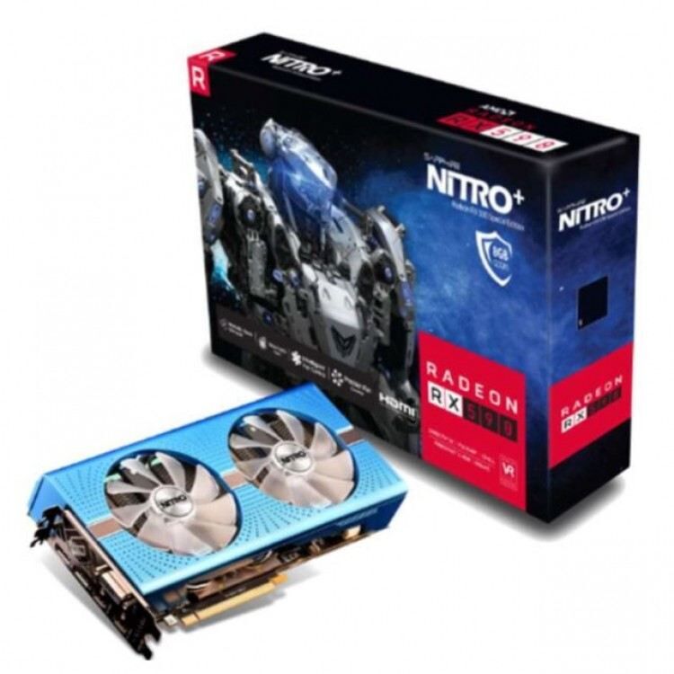 SAPPHIRE 11289-01-20G RX590 8GB 256B GDDR5 HDMI,DVI-D,DP AMD Ekran Kartı