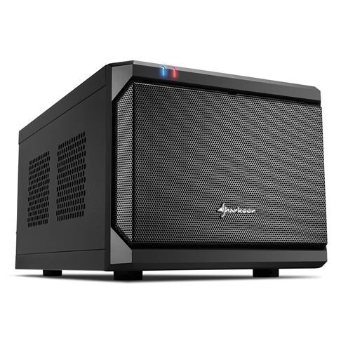 SHARKOON QB ONE Mini-ITX PC kasa SHARK-QB-ONE