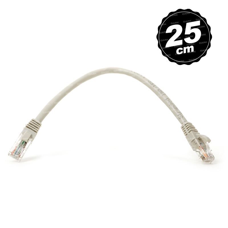 DARK DK-CB-NT6U25Y Cat6 0.25m UTP Sarı Network Kablosu
