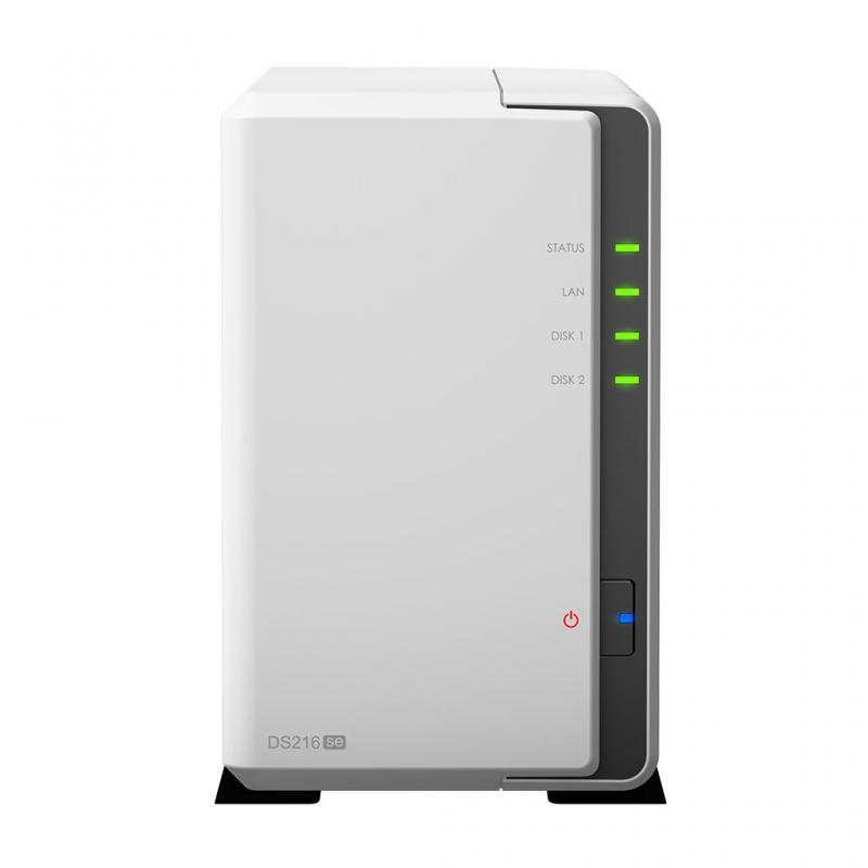 SYNOLOGY DS216SE NAS SERVER 2AD 3,5''DISK DESTEKLI