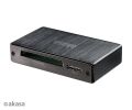 AKASA USB 3.0 Alüminyum Flash Kart Okuyucu AK-CR-06BK
