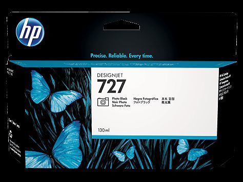 HP B3P23A No 727 130ml Photo Siyah Kartuş