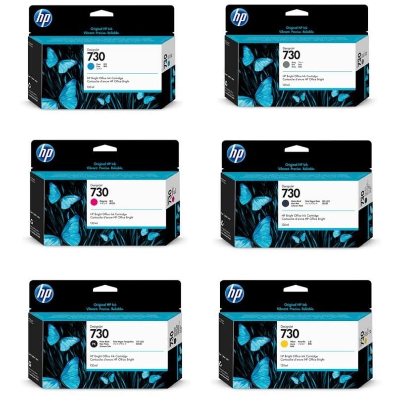 HP P2V69A No 730 Kırmızı Designjet Kartuş 300Ml