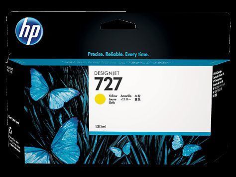 HP B3P21A No 727 130ml Sarı Kartuş