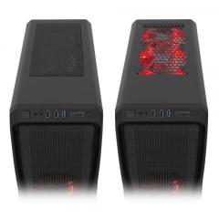 FRISBY Powersız Pencereli Midi Tower Siyah Kasa FC-9050G