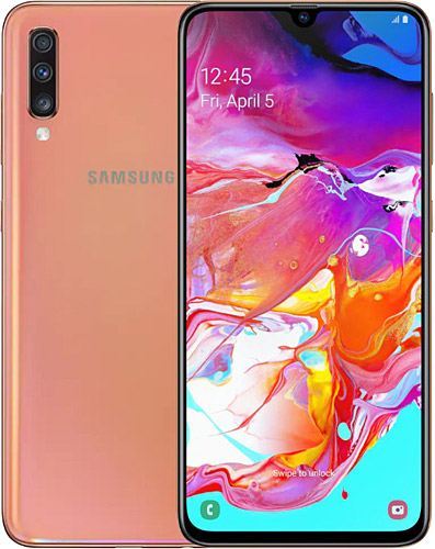 SAMSUNG A705F-128GB-CORAL Galaxy A70 2019 128GB Mercan Akıllı Telefon