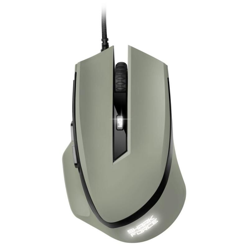 SHARKOON Yüksek hassasiyet,Eşsiz tasarım Optik Mouse SHARKFORCEMILITARY