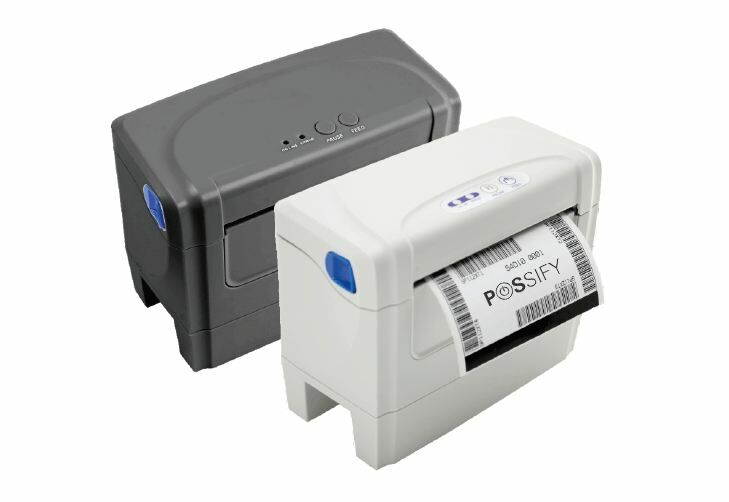 POSSIFY 203DPI USB Katlanmış Etiket Termal Barkod Yazıcı BY428U