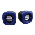 FLAXES FLX-024M USB 6W 3Wx2 1+1 Siyah,Mavi Hoparlör