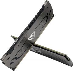PATRIOT PVB464G360C8K 64GB (32GBx2) 3600MHz DDR4 DUAL VIPER STEEL BLACK Gaming Masaüstü Ram