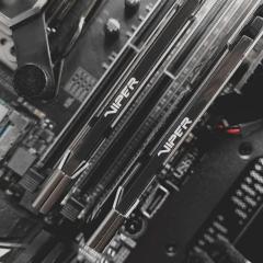 PATRIOT PVB464G360C8K 64GB (32GBx2) 3600MHz DDR4 DUAL VIPER STEEL BLACK Gaming Masaüstü Ram