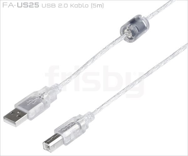 FRISBY 5m USB2.0 Yazıcı Kablosu FA-US25