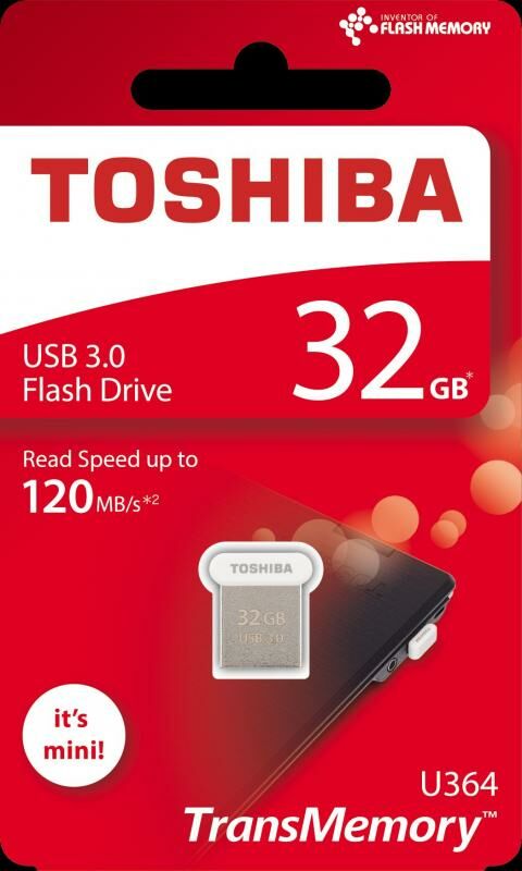 TOSHIBA 32GB Towadako USB3.0 Metalik Gri USB Bellek THNU364W0320E4