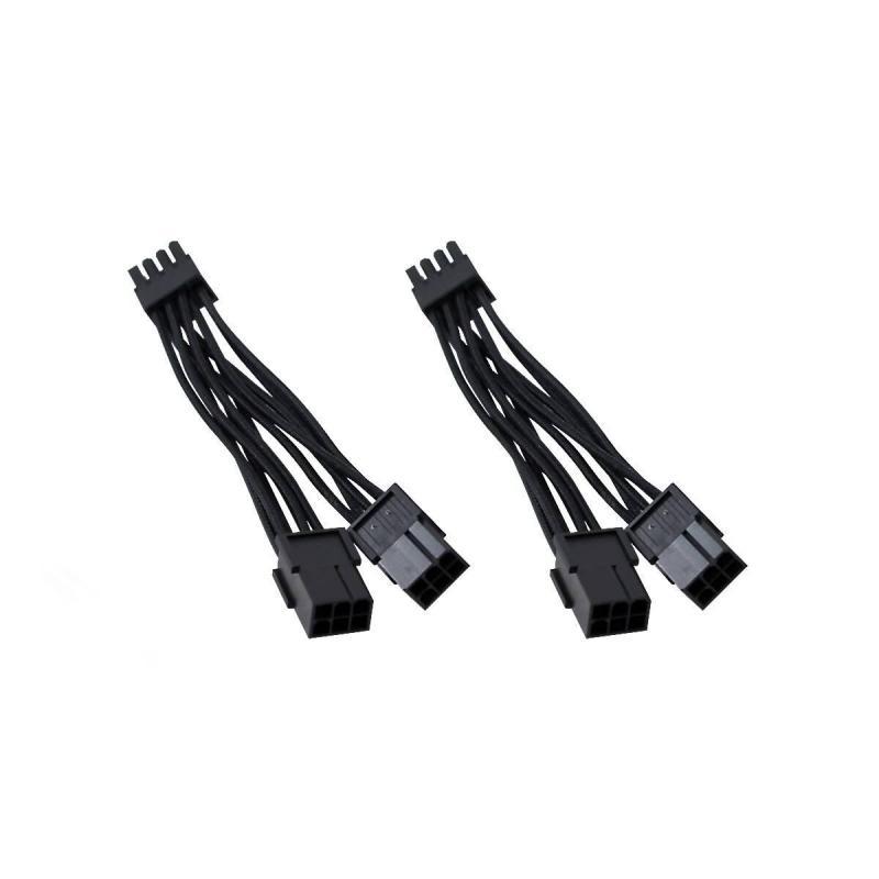 DARK 2x6pin PCI-E - 6+2pin PCI-E Dönüştürücü Güç Kablosu DK-CB-P301