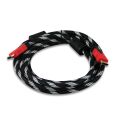 QPORT 5m v1.4 3D Ağ Destekli Altın Uçlu HDMI Görüntü Kablosu Q-HDMI5