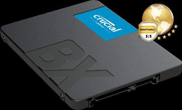 CRUCIAL CT960BX500SSD1 960GB BX500 Sata 3.0 540-500MB/s 2.5'' Flash SSD
