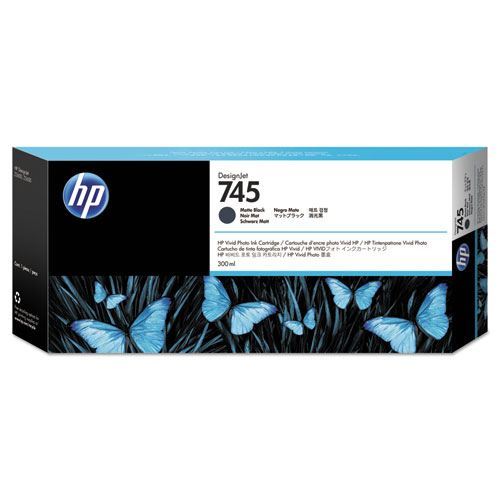HP F9K05A No 745 300ml Mat Siyah DesignJet Kartuş
