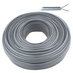 S-LINK 100 Metre Gri Flat Telefon Kablo LN-TEL44
