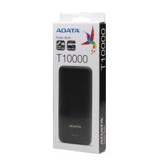 ADATA AT10000-USBA-CBK 10000mAh 37Wh+DC 5V /  2.0A Taşınabilir Şarj Cihazı Powerbank Siyah