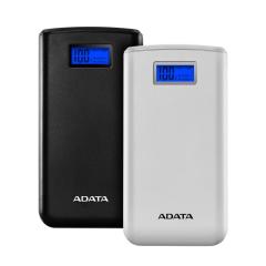 ADATA AS2000D-DGT-CWH 20000mAh 74Wh+DC 5V /  2.0A Taşınabilir Şarj Cihazı Powerbank Beyaz