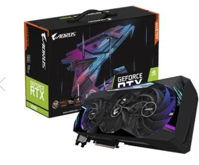 GIGABYTE GV-N3080AORUSM-12G Aorus RTX3080 12GB GDDR6 384Bit HDMI DP Ekran Kartı