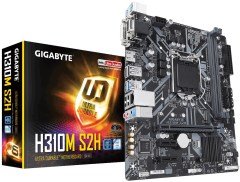 Gigabyte H310M S2H 1151P DDR4 Vga Dvi Hdmi