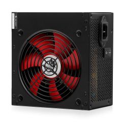 HIGHPOWER 500W 12cm Fan 80+Bronze Kırmızı Fan Gaming Güç Kaynağı HPE-500BR-A12S