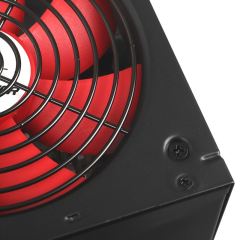 HIGHPOWER 500W 12cm Fan 80+Bronze Kırmızı Fan Gaming Güç Kaynağı HPE-500BR-A12S