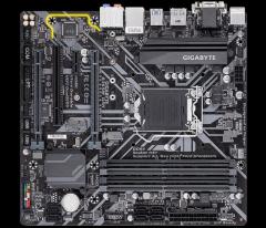 GIGABYTE B365M-D3H Intel B365 Soket LGA1151 DDR4 HDMI DP VGA DVI Anakart