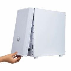 BITFENIX NSM-150-WWGSW-3A NOVA MESH SE mATX White 3 Fans 120 cm AR