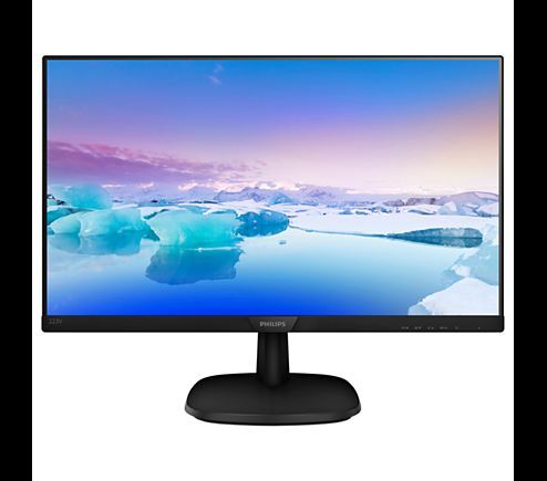 PHILIPS 21,5''1920x1080,5ms,60Hz,2Wx2,VGA-HDMI,IPS, Dar Siyah Led Monitör