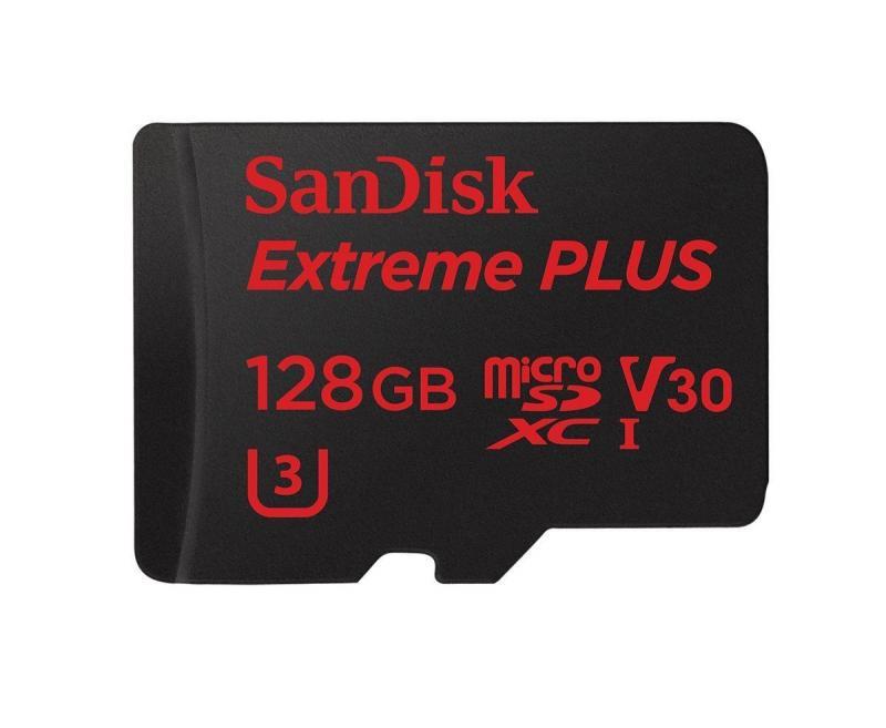 SANDISK SDSQXWG-128G-GN6MA 128 GB Extreme Plus 95 MB Class 10 Micro SD