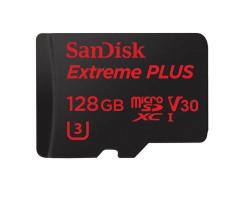 SANDISK SDSQXWG-128G-GN6MA 128 GB Extreme Plus 95 MB Class 10 Micro SD