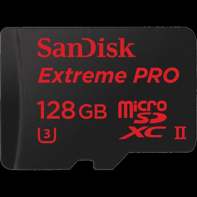 SANDISK SDSQXPJ-128G-GN6M3 128 GB Extreme Pro 275 MB Class 10 UHS-II Micro SD
