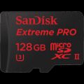 SANDISK SDSQXPJ-128G-GN6M3 128 GB Extreme Pro 275 MB Class 10 UHS-II Micro SD