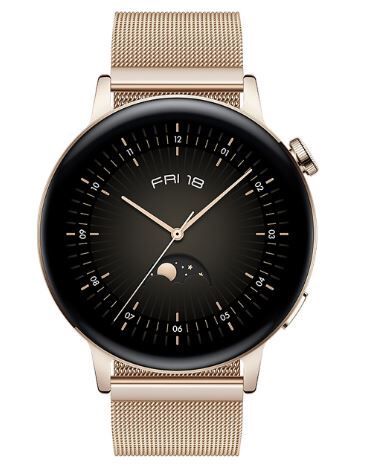 HUAWEI 55027151 Watch GT3 Elegant Akıllı Saat 42mm Altın