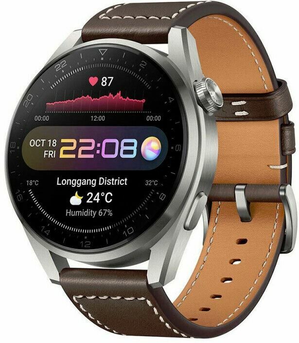 HUAWEI 55026781 WATCH 3 PRO Kahverengi