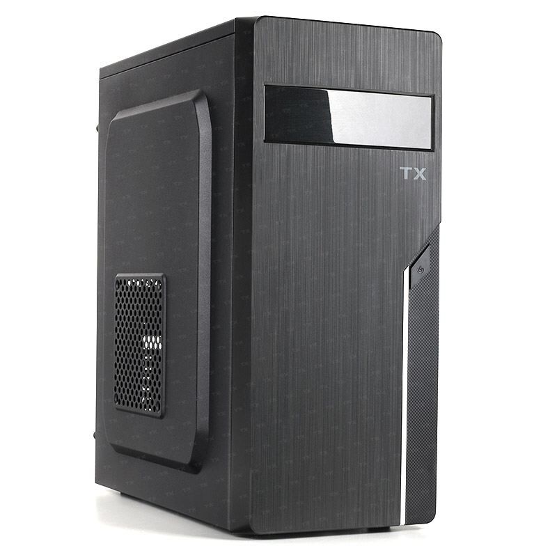 TX TXCHK7P450 450W Powerlı Penceresiz Midi Tower Siyah Kasa