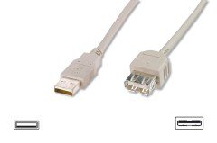 Digitus AK-300202-030-E USB2.0 Uzatma Kablosu (3m)
