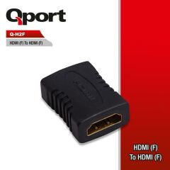 QPORT HDMI Dişi-HDMI Dişi Çevirici Adaptör Q-H2F