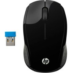 HP 200 Siyah Kablosuz Mouse USB X6W31AA
