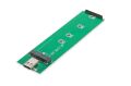 DIGITUS DA-71115 USB Type-C 3.1 External SSD Enclosure M.2 (NGFF) B-Key, alu housing, bla